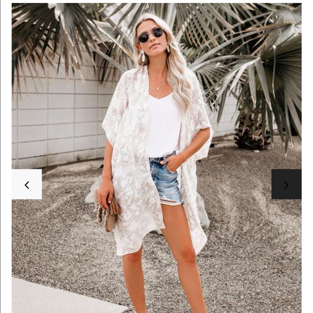 VICI Sand Colored Kimono